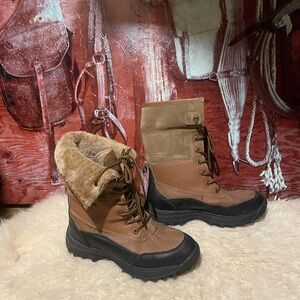 SoftMoc leather/suede boots